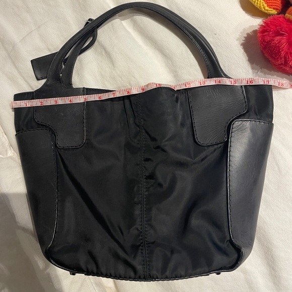 Authentic JIL SANDER (Original) Made in Italy | Mixed-Material Tote Black - Picture 10 of 16